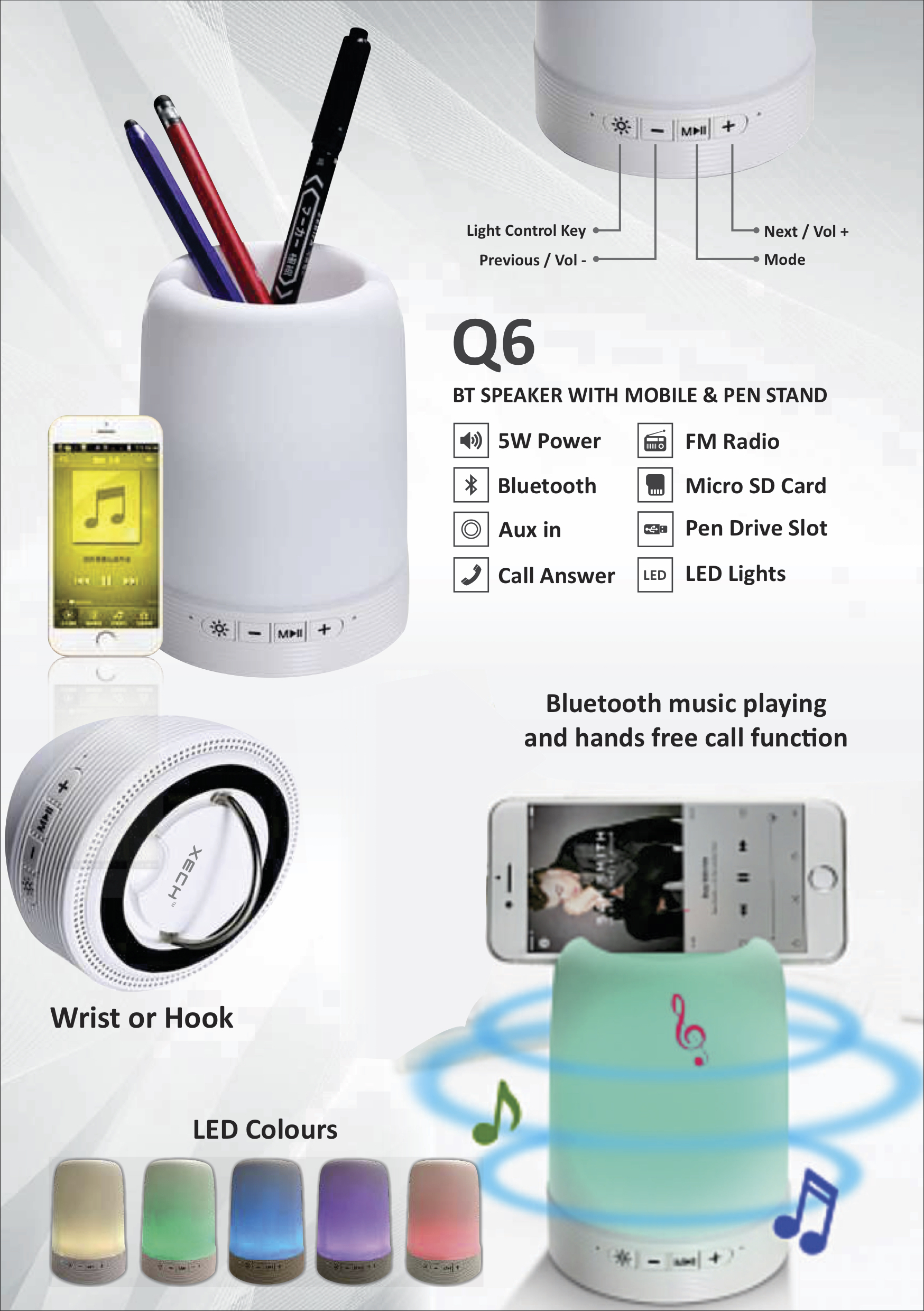 Q6-Karaoke-Microphone-peaker Q6-Karaoke-Microphone-peaker